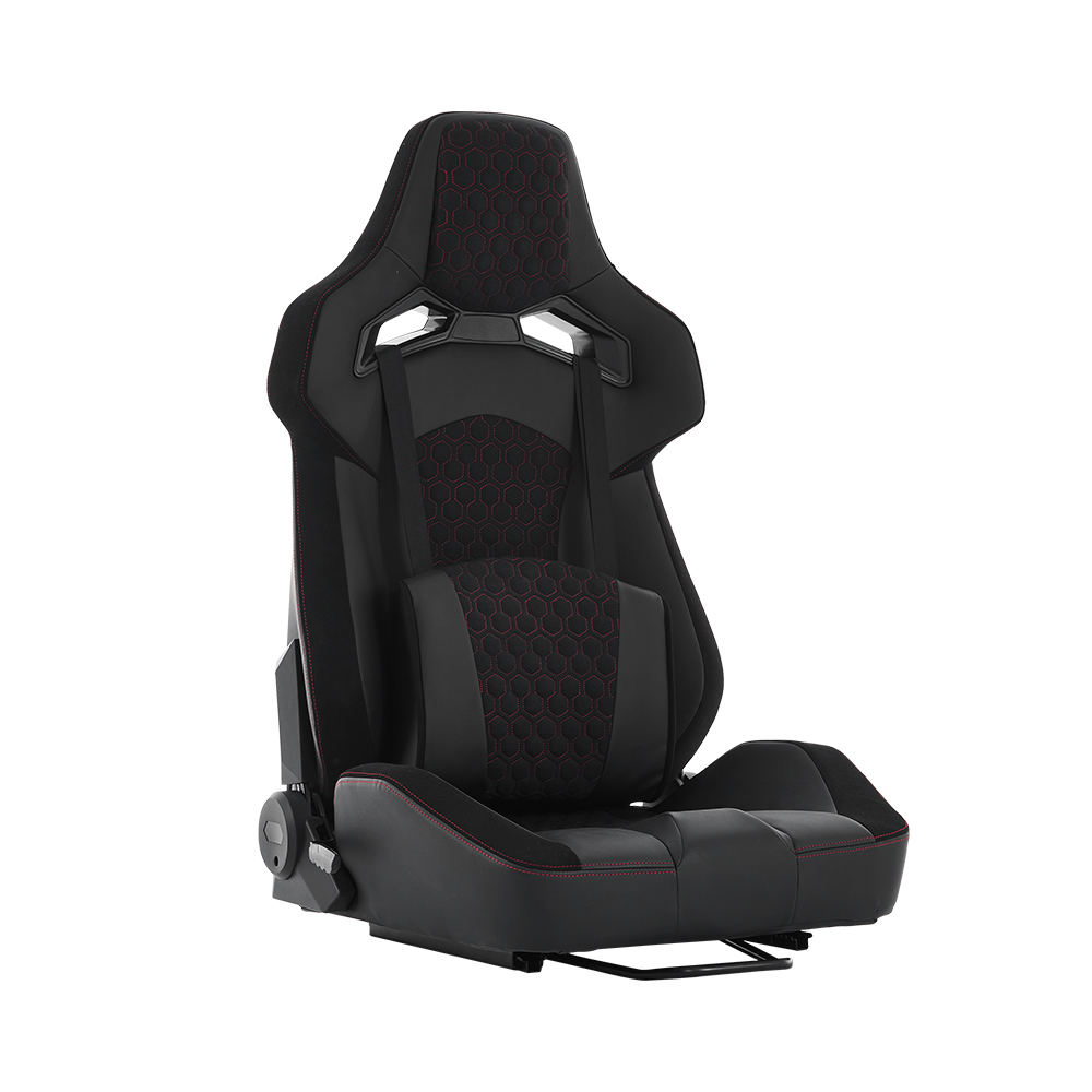 5119H Metal frame universal single sports seat modified with slide rail racing modified car e-sports simulation driving seat