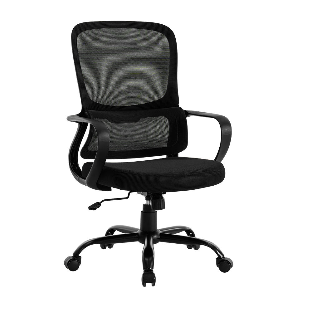 5129 Fixed armrest office chair home computer seat rotating lifting mesh breathable chair