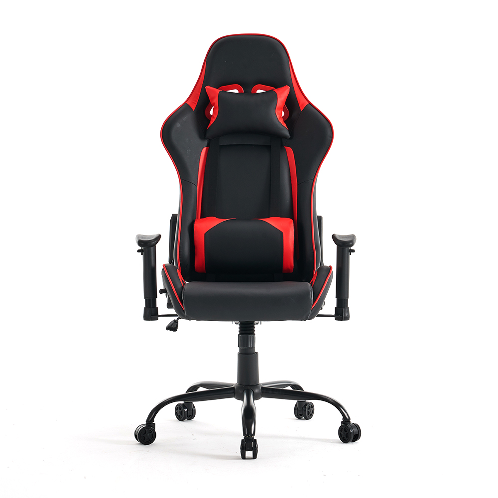 5002 PC Gaming Chair Office Chair With Headrest And Back Cushion