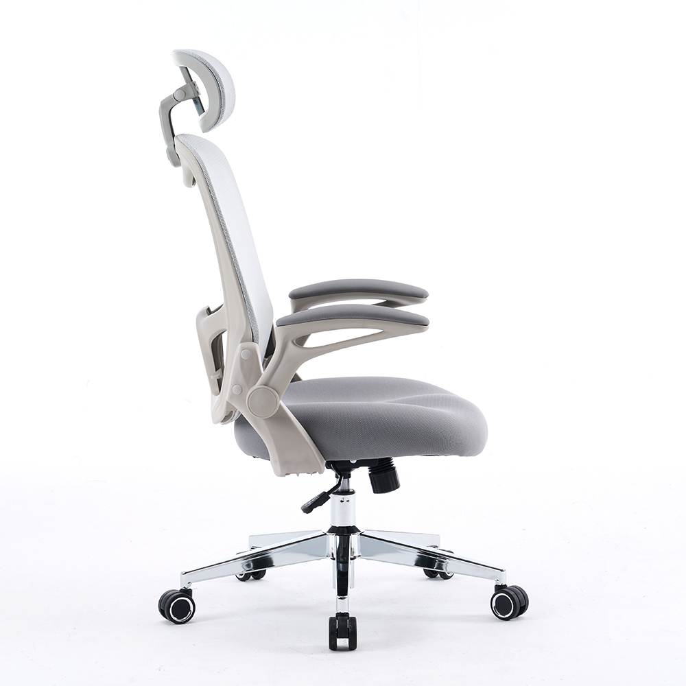 5140 Black/white ergonomic mesh office chair, high back computer chair